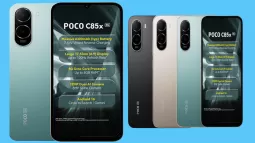Poco C85x 5G Launches In The ₹10,000 Budget Segment