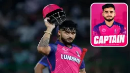 Riyan Parag To Captain Rajasthan Royals For First Three IPL 2025 Matches