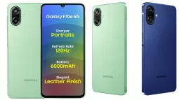 Samsung Launches Galaxy F70e 5G With Leather Finish