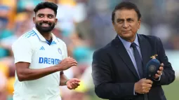 Sunil Gavaskar Supports Mohammed Siraj After ICC Fine For Celebration