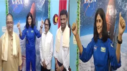 Sunita Williams Wax Statue Unveiled In Asansol, West Bengal