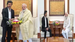 Tamil Nadu CM Vijay Meets PM Modi In Delhi: Key Political Talks Begin
