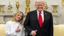 Trump And Meloni Discuss EU Tariff Talks: No Rush On Deal, Says Trump