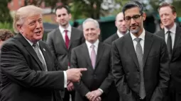 Trump Calls Google CEO Sundar Pichai A ‘Monster’; Pichai Responds With A Witty One-Liner