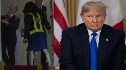 Trump Responds To Viral Video Of Macron And Brigitte: 'Check If Doors Are Closed'