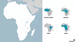 UN Endorses New World Map Showing Africa’s True Size; North America And Europe Appear Smaller
