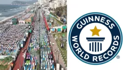 Visakha Yoga Andhra Creates New Guinness World Record