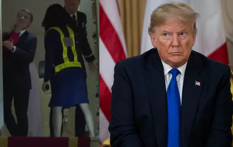 Trump Responds To Viral Video Of Macron And Brigitte: 'Check If Doors Are Closed'