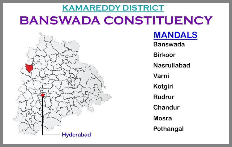 TS Elections Banswada 2023 Results Comparison To 2018 Candidates And Voters Details