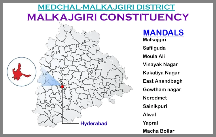 TS Elections Malkajgiri 2023 Results Comparison To 2018 Candidates And Voters Details