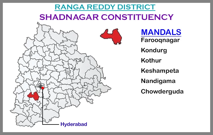 TS Elections  Shadnagar 2023 Results Comparison To 2018 Candidates And Voters Details