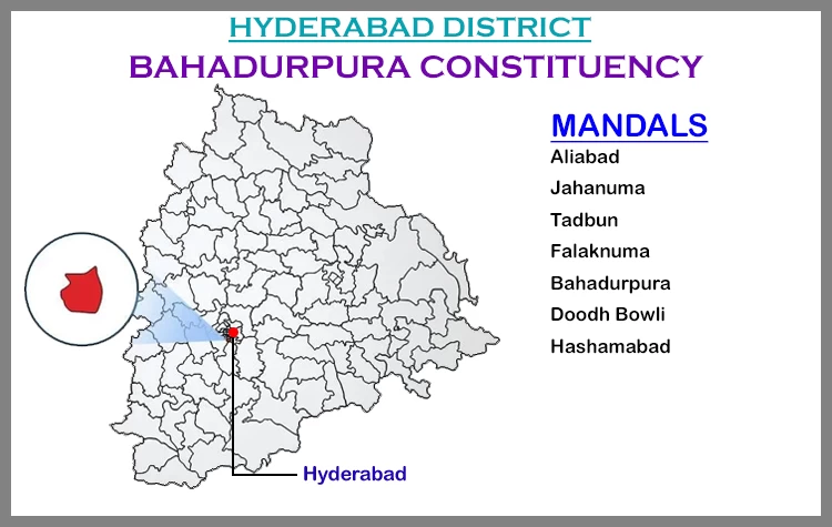 TS Elections Bahadurpura 2023 Results Comparison To 2018 Candidates And Voters Details