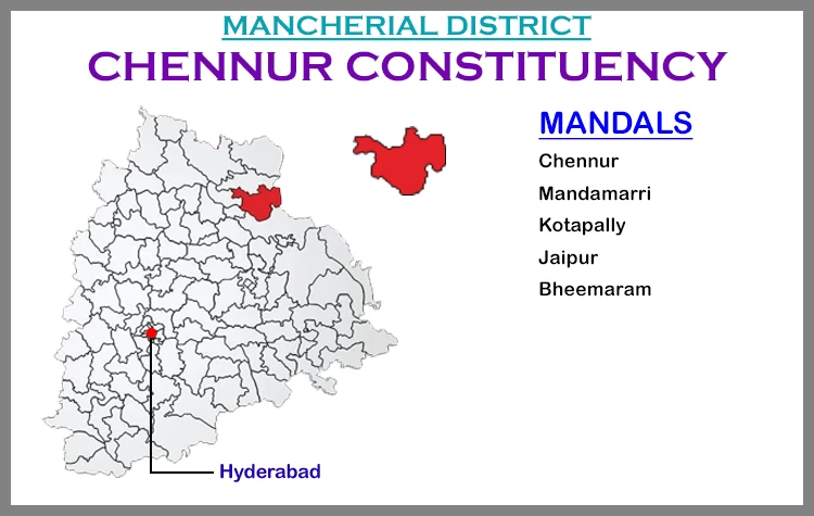 TS Elections Chennur 2023 Results Comparison To 2018 Candidates And Voters Details