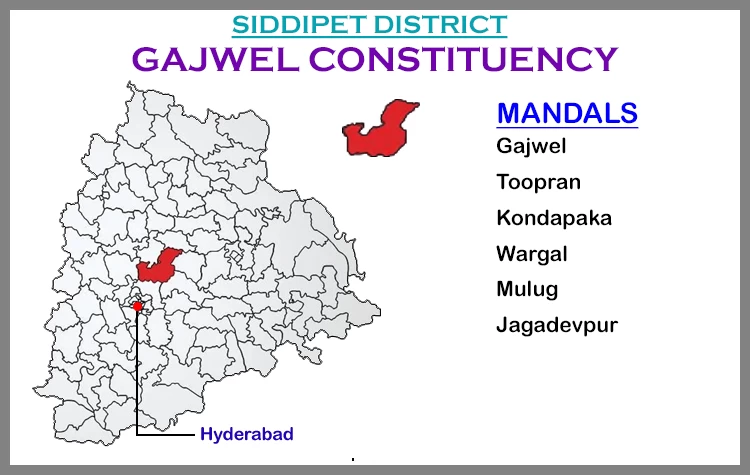 TS Elections Gajwel 2023 Results Comparison To 2018 Candidates And Voters Details