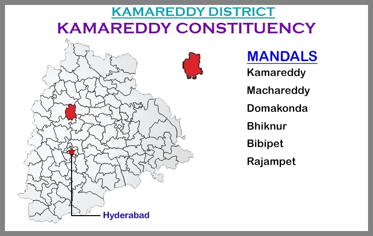 TS Elections Kamareddy 2023 Results Comparison To 2018 Candidates And Voters Details