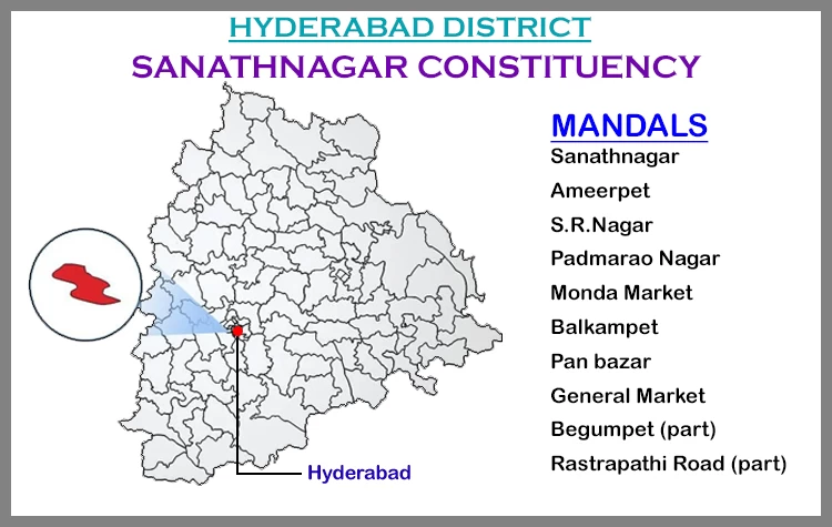 TS Elections  Sanathnagar 2023 Results Comparison To 2018 Candidates And Voters Details