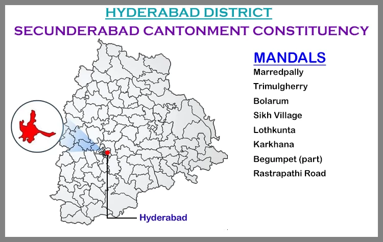 TS Elections Secunderabad Cantonment 2023 Results Comparison To 2018 Candidates And Voters Details