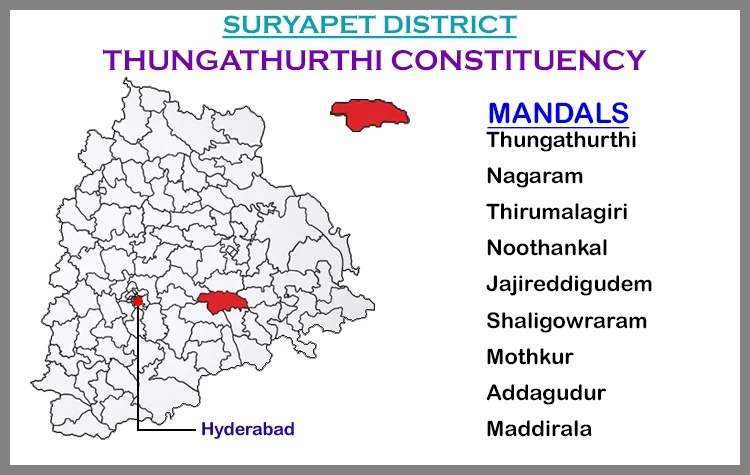 TS Elections Thungathurthi 2023 Results Comparison To 2018 Candidates And Voters Details