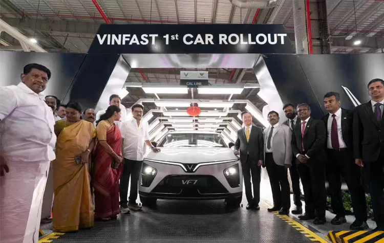 VinFast Opens New EV Manufacturing Factory In Tamil Nadu