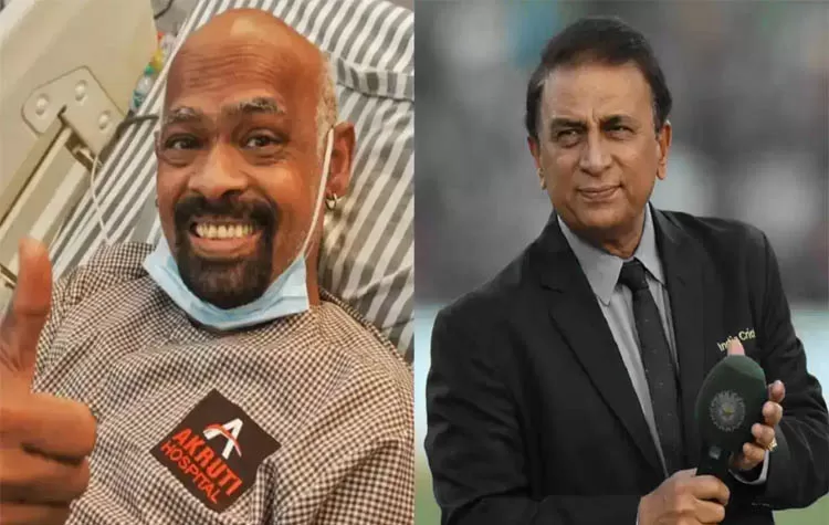 Vinod Kambli Receives Financial Aid From Sunil Gavaskar Foundation