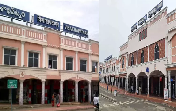 Visakhapatnam Division In Place Of Waltair In The South Coast Railway Zone