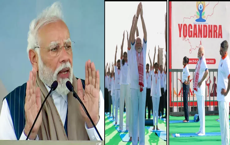 Yogandhra: Yoga Unites The World – PM Modi