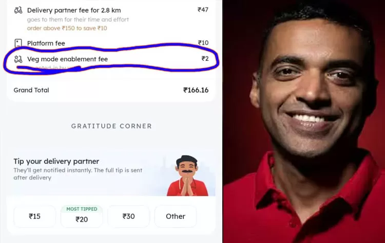Zomato Faces Backlash Over 'Veg Mode Fee'; CEO Issues Apology